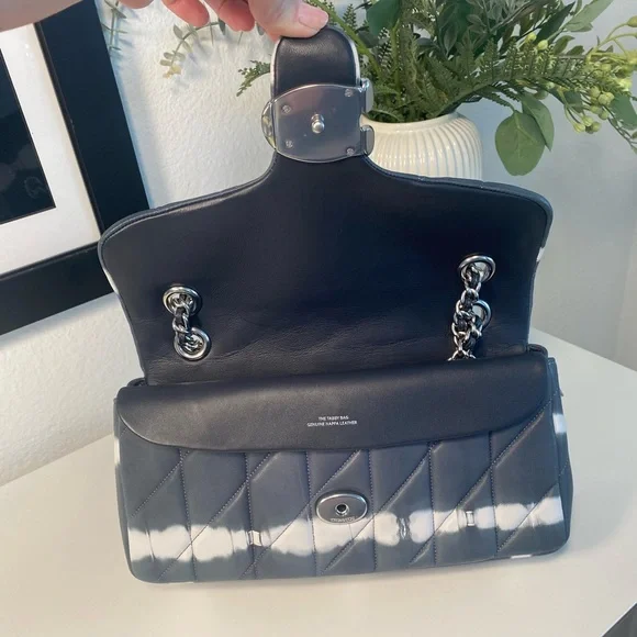 New Coach Tabby 26 Quilted Nappa Leather Tie Dye - Picture 7 of 16